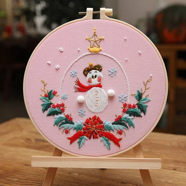 Christmas Embroidery Set