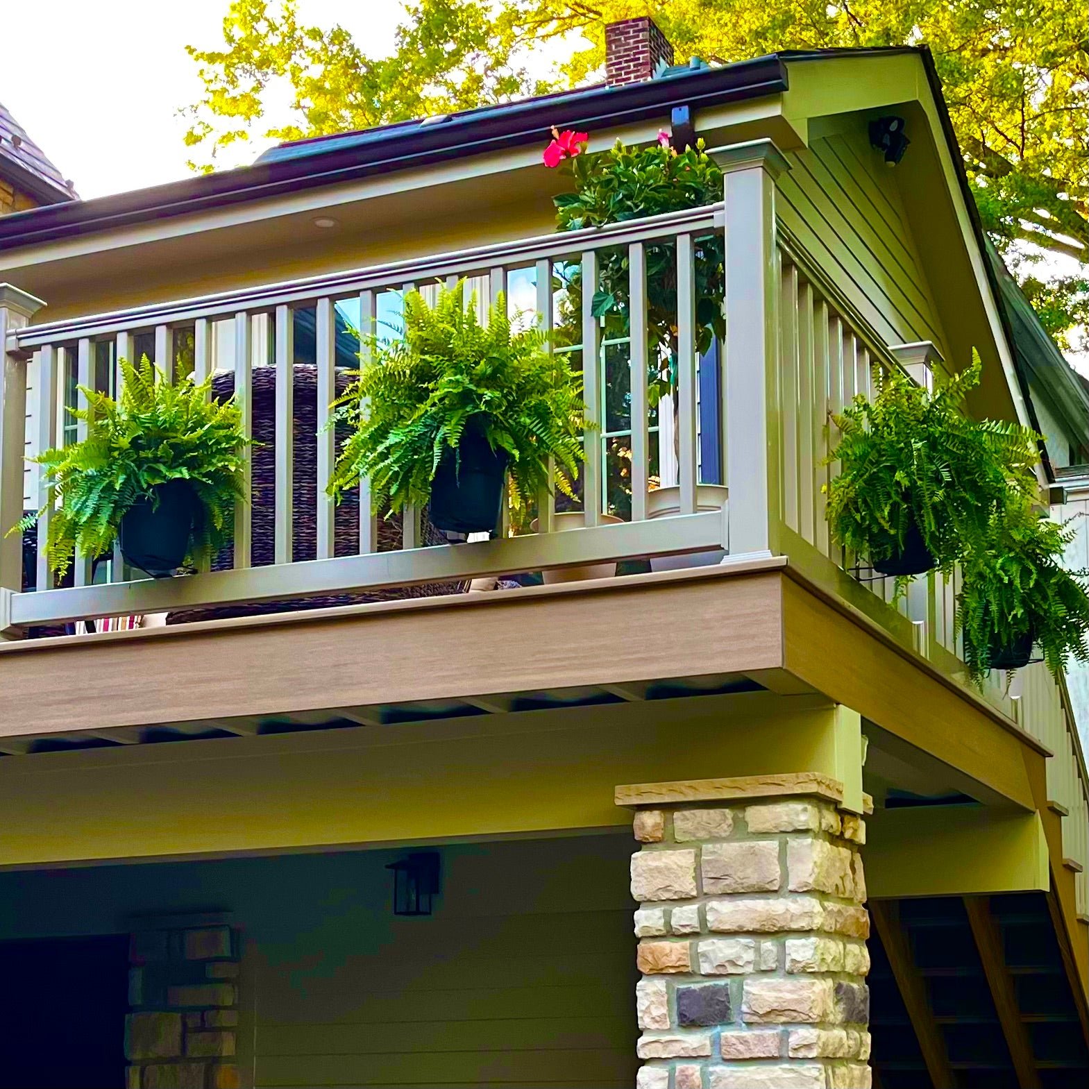 Last Day 49% OFF -  Floating Railing Planter - Plant Clip