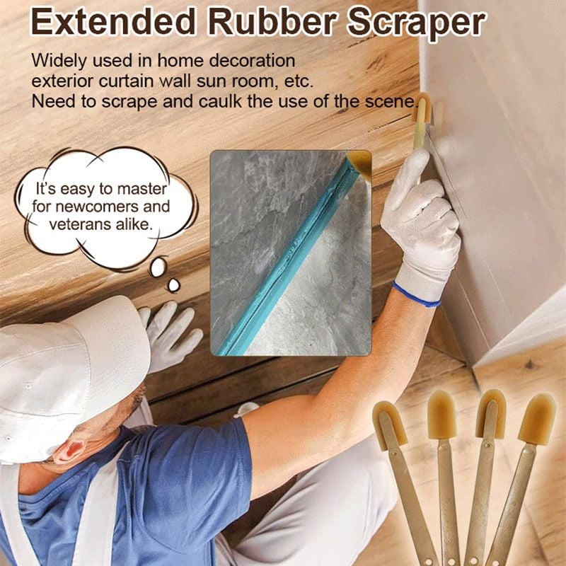 Extended Rubber Spatula Jointing Tools