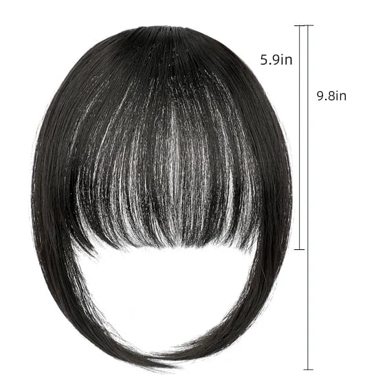 🔥Warehouse Clearance 50% 🎀Clip in Bangs (High temperature filament) 