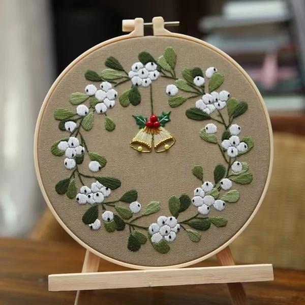 Christmas Embroidery Set