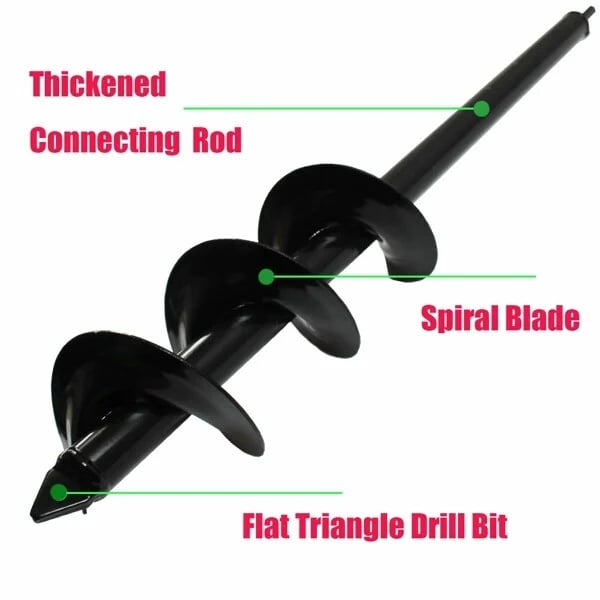 🔥Hot Sale Promotion 49% OFF - Easy Gardening Auger Spiral Drill Bit