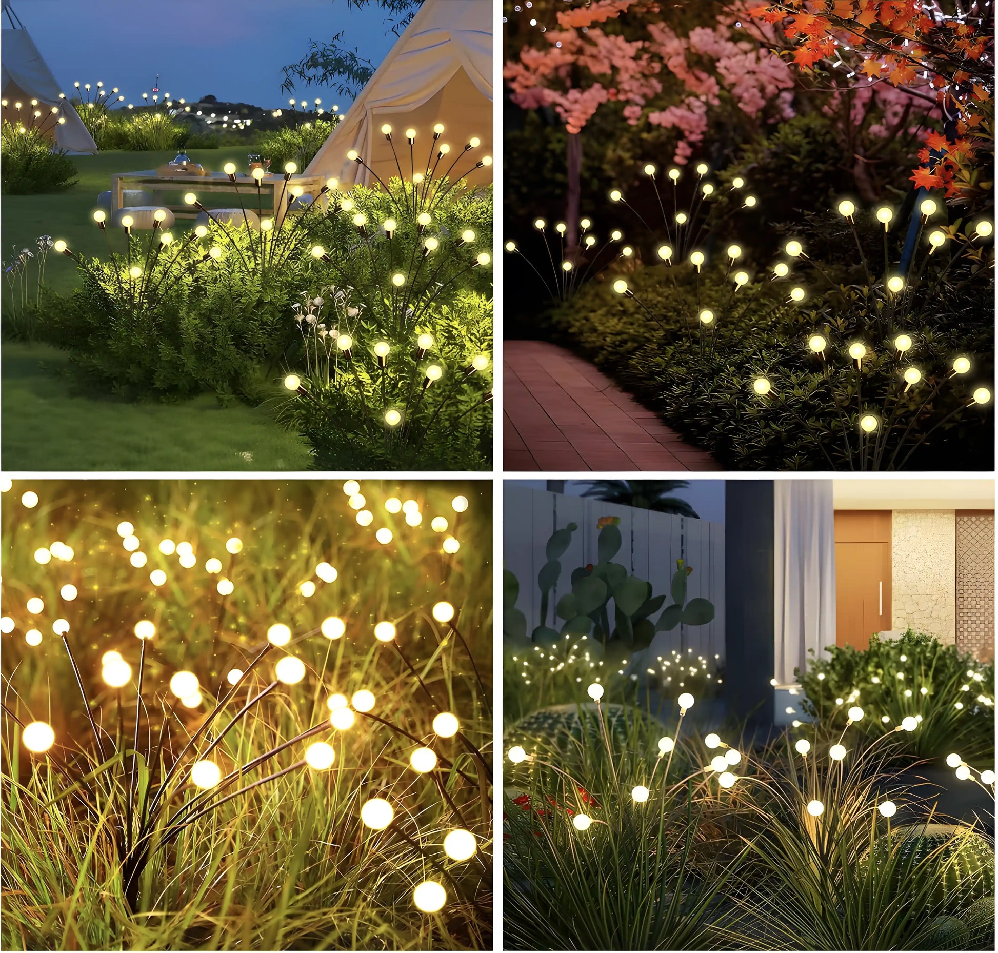 Last Day 49% OFF🔥IP65 Waterproof Solar Powered Firefly Light
