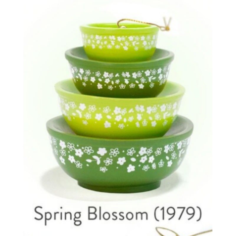 🎄Miniature Vintage Stacking Bowl Christmas Tree Pendant