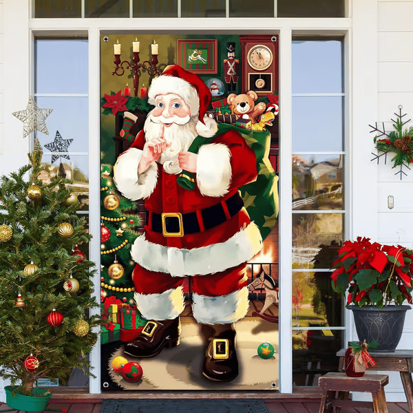 2024 Christmas Front Door Decoration