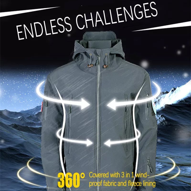 🔥HOT SALE NOW 49% OFF - Men's Windproof Waterproof Jacket
