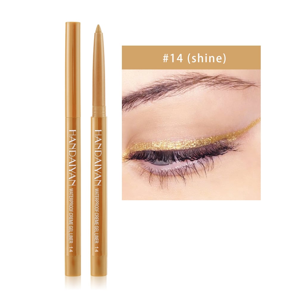 Colored Eyeliners Pencil Set