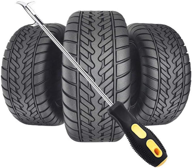 Tire Cleaning Hook With Built-In Phillips Screwdriver