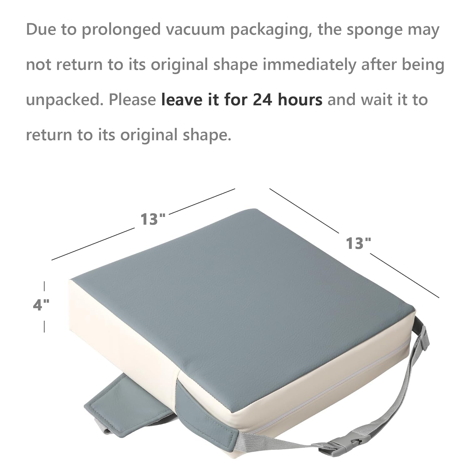 Toddler Booster Seat with Safety Buckles