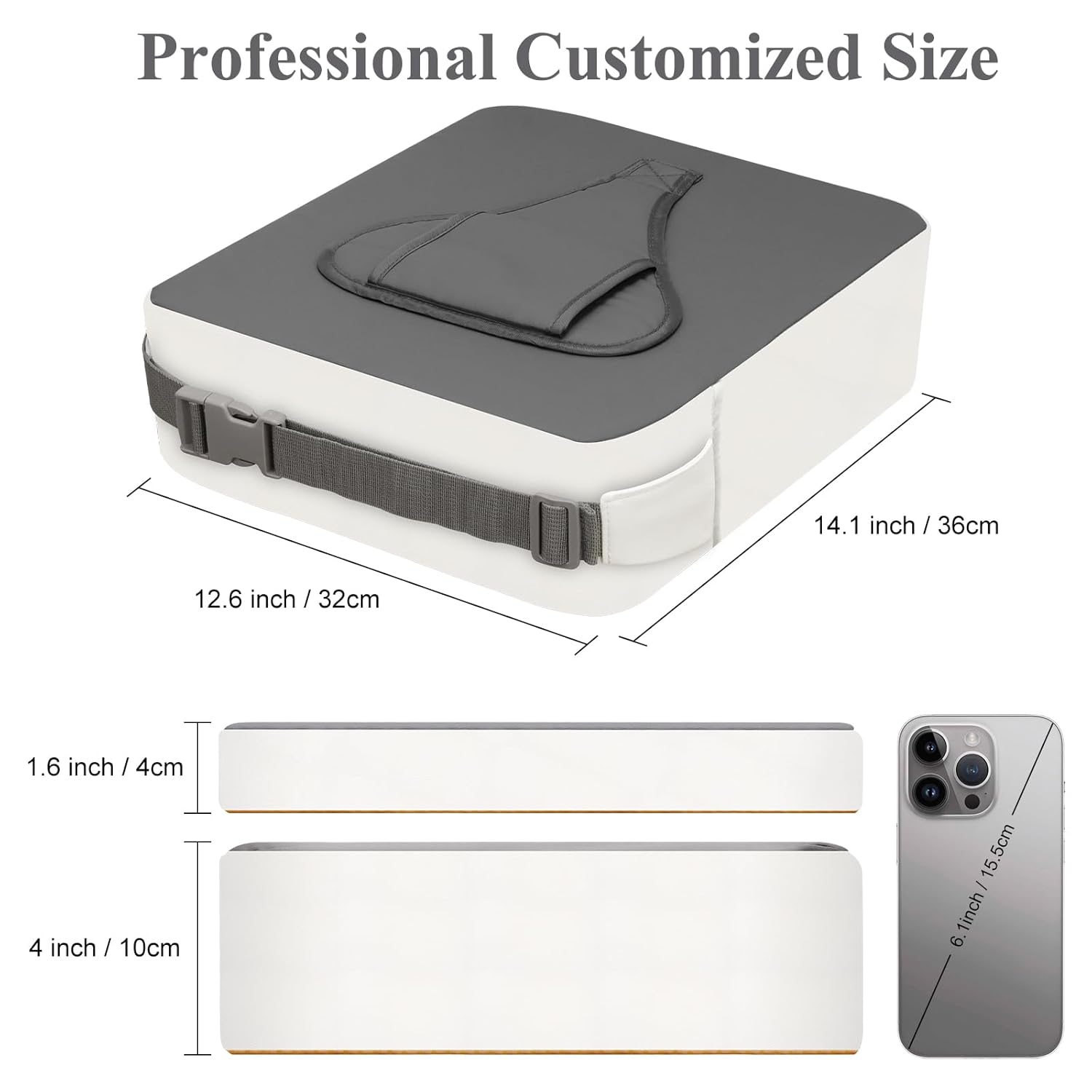 Toddler Booster Seat with Safety Buckles