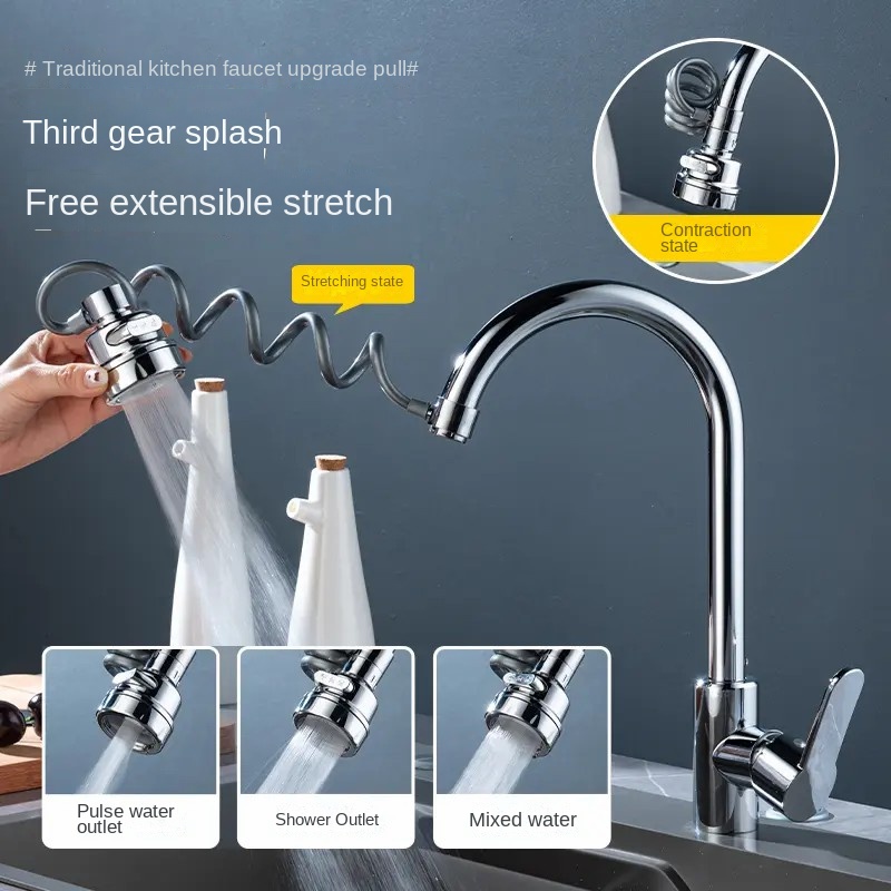 Pull-Out Faucet Extender