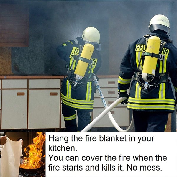 🔥Emergency Fire Blanket - Home Fire Safety Guards