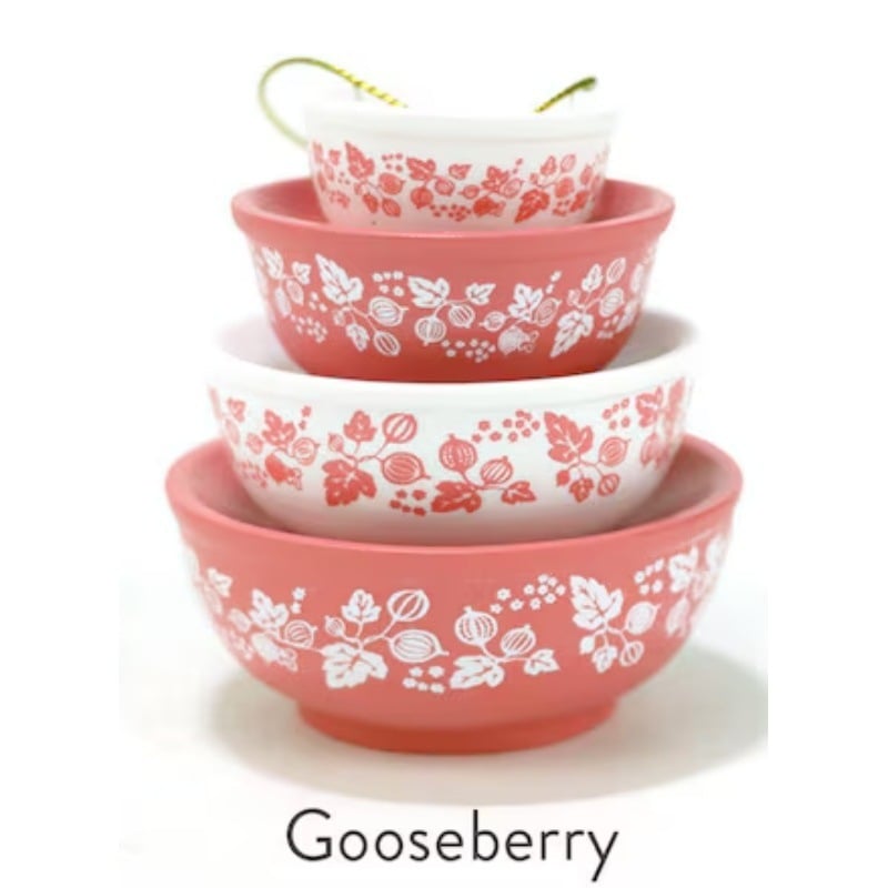 🎄Miniature Vintage Stacking Bowl Christmas Tree Pendant