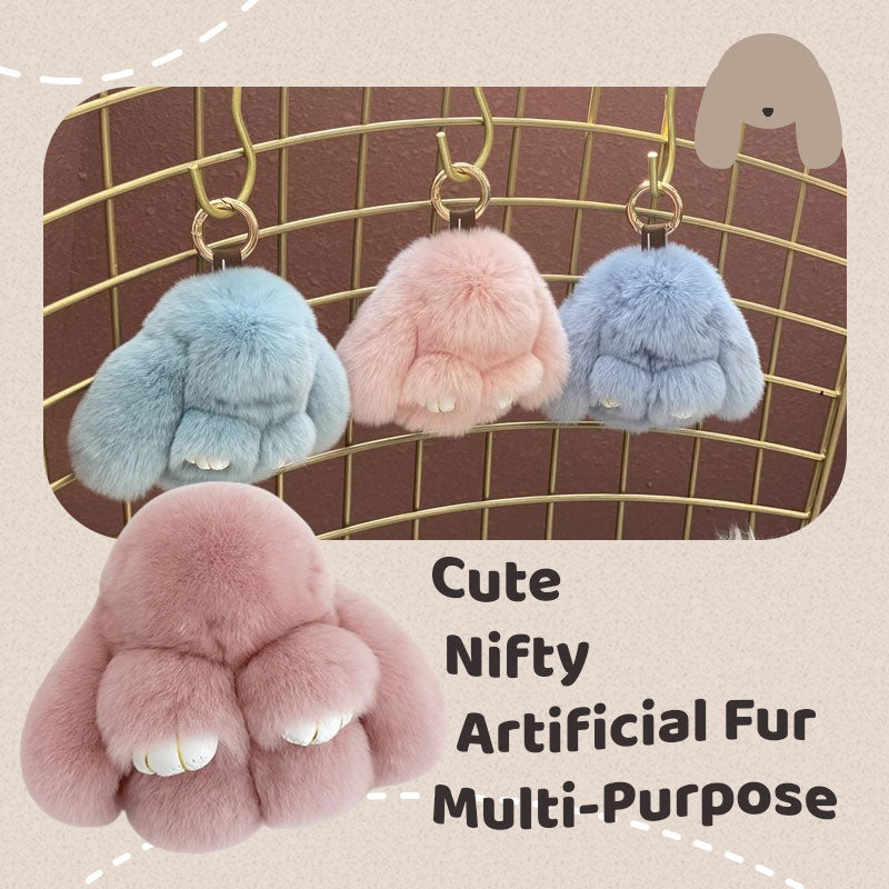💕Buy 2 Get 20% OFF & Free Shipping-🐰 Handmade Soft Bunny PomPom Charms（🎁Boxed Edition）