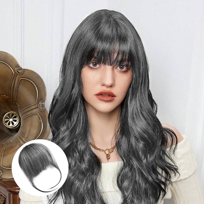 🔥Warehouse Clearance 50% 🎀Clip in Bangs (High temperature filament) 