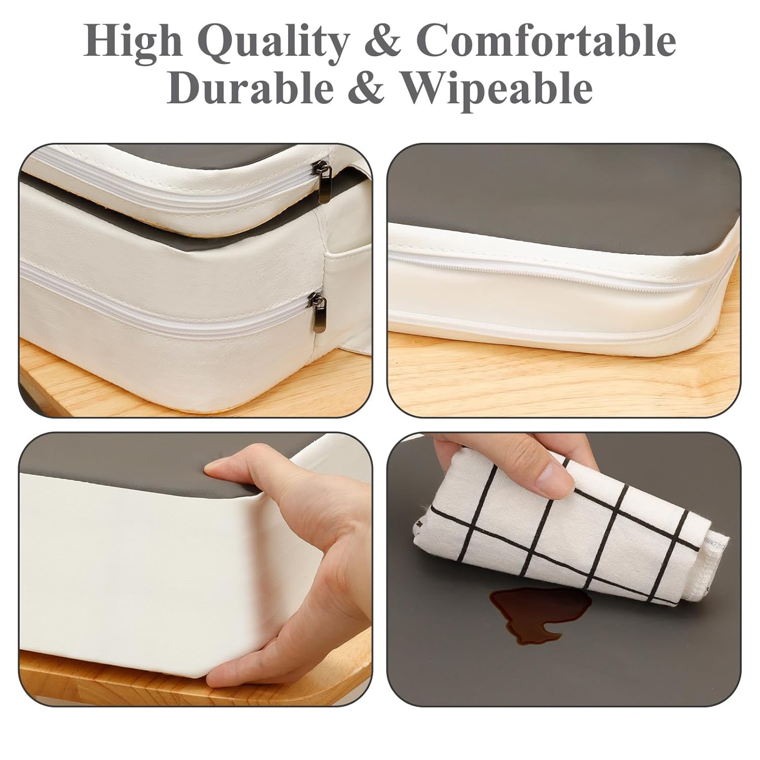 Toddler Booster Seat with Safety Buckles