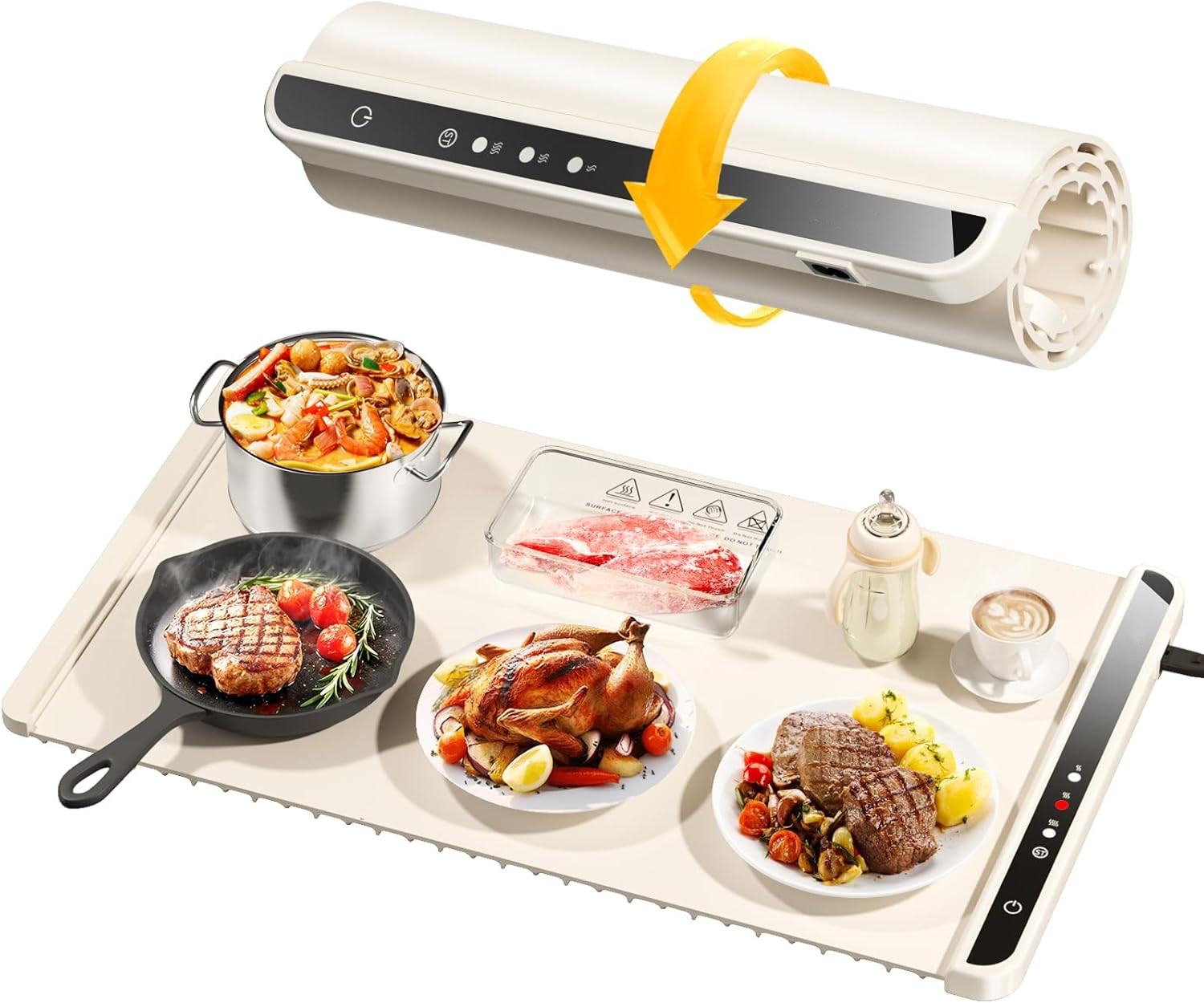 Intentiony™ Fast Heat Warming Tray - Always Serve Hot & Delicious Meals