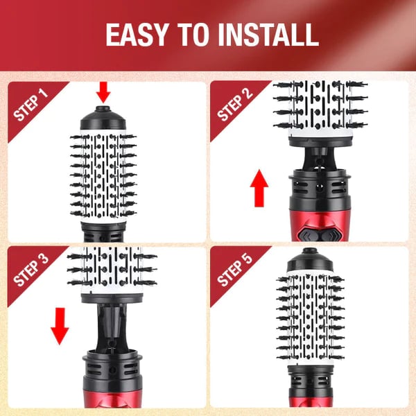 🎉Christmas Sale🎁49% OFF!! 3-in-1 Hot Air Styler and Rotating Hair Dryer for Dry hair, curl hair, straighten hair