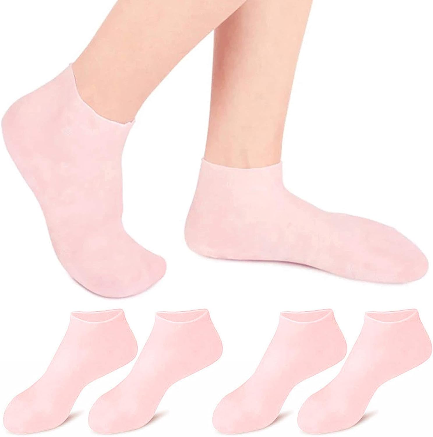 🔥New Sale🔥-Moisturizing Foot Mask Exfoliating Silicone Socks Beach Protective Socks