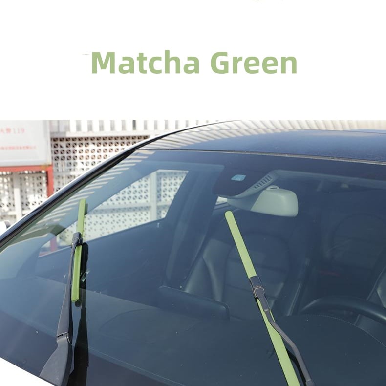 🔥Buy 2 Free shipping-Colorful Boneless Silent Windshield Wipers - Clear Vision in Style!