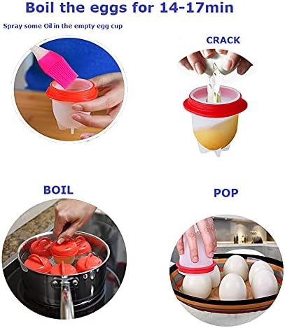 Silicone Egg Poachers Cooker
