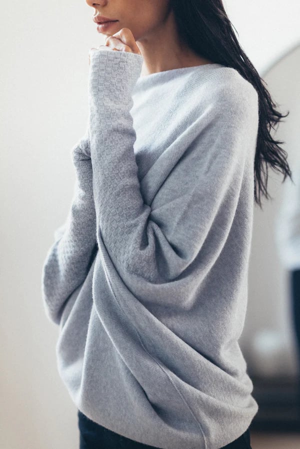 🔥LAST DAY 49%OFF🔥Asymmetric Draped Jumper