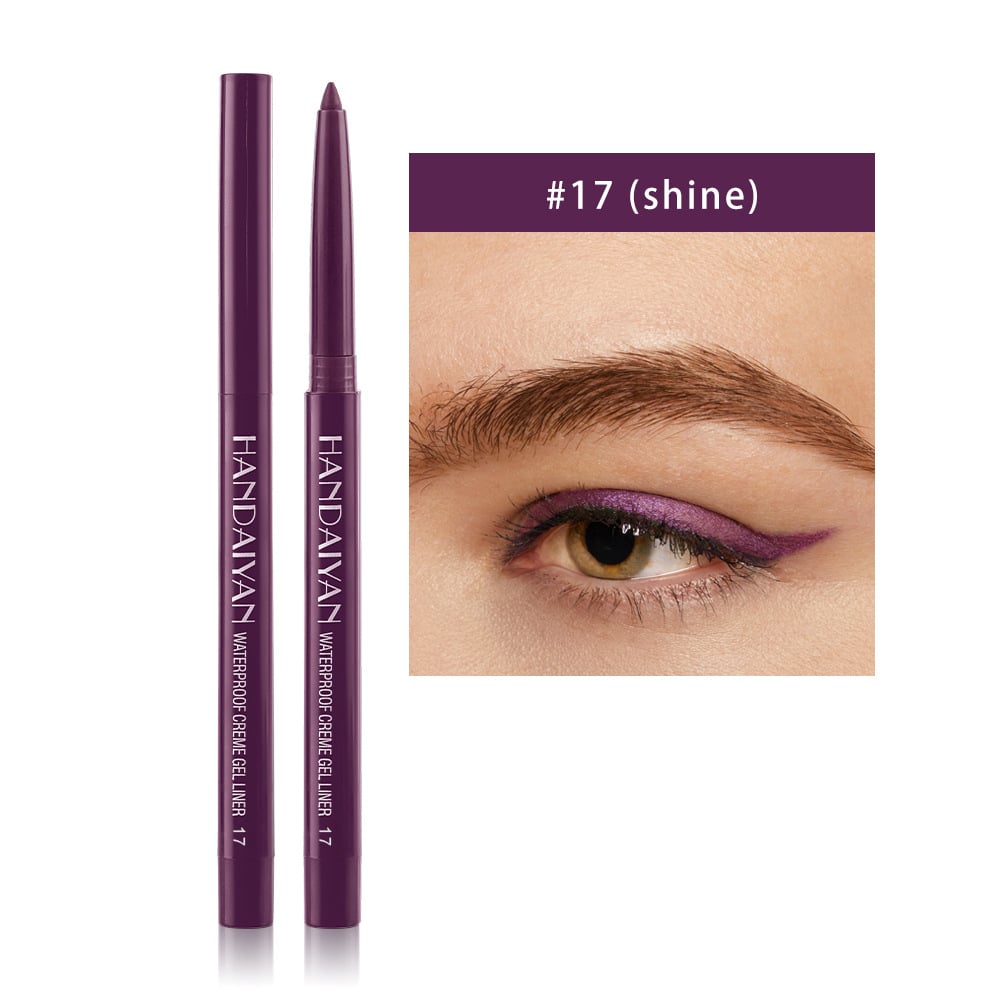 Colored Eyeliners Pencil Set