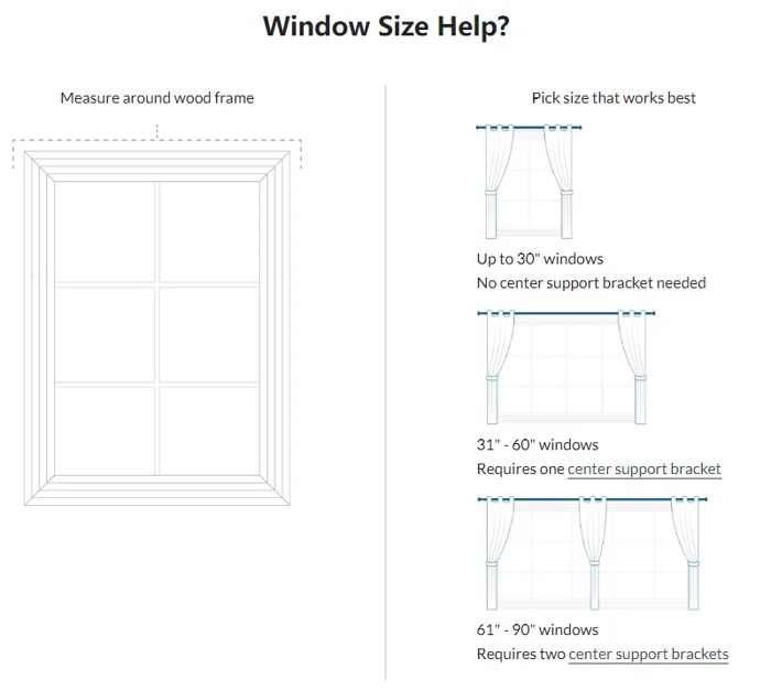 🔥Hot Sale🔥No Drill Curtain Rod Brackets