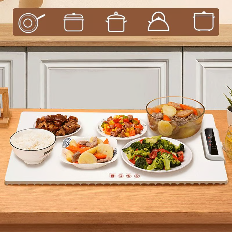 ⚡ Fast Heat Warming Tray - Always Serve Hot & Delicious Meals! 🍛 (50% OFF! 🛒)