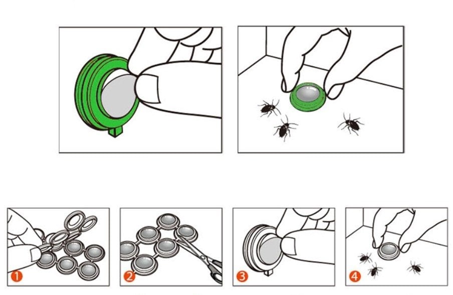 Health Cockroach Medicine Convenience Sticker