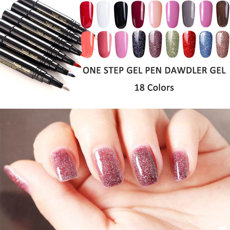 One Step Nail Gel Pen