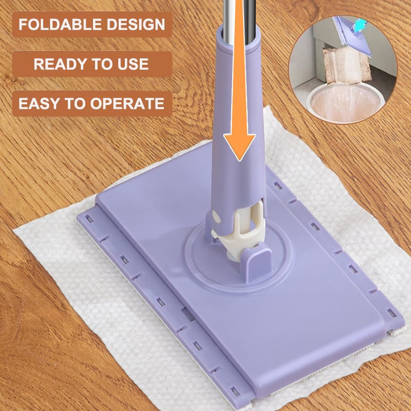 🔥LAST DAY 50% OFF-Automatic Cloth Changing Mini Mop