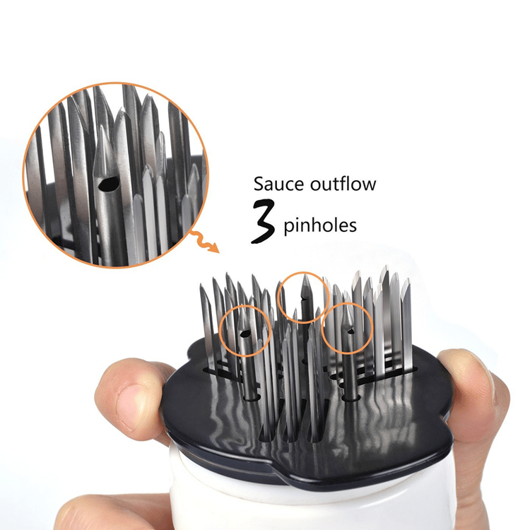 2 in 1 Tenderizer and Sauce Injector - Buy 2 Free Shipping