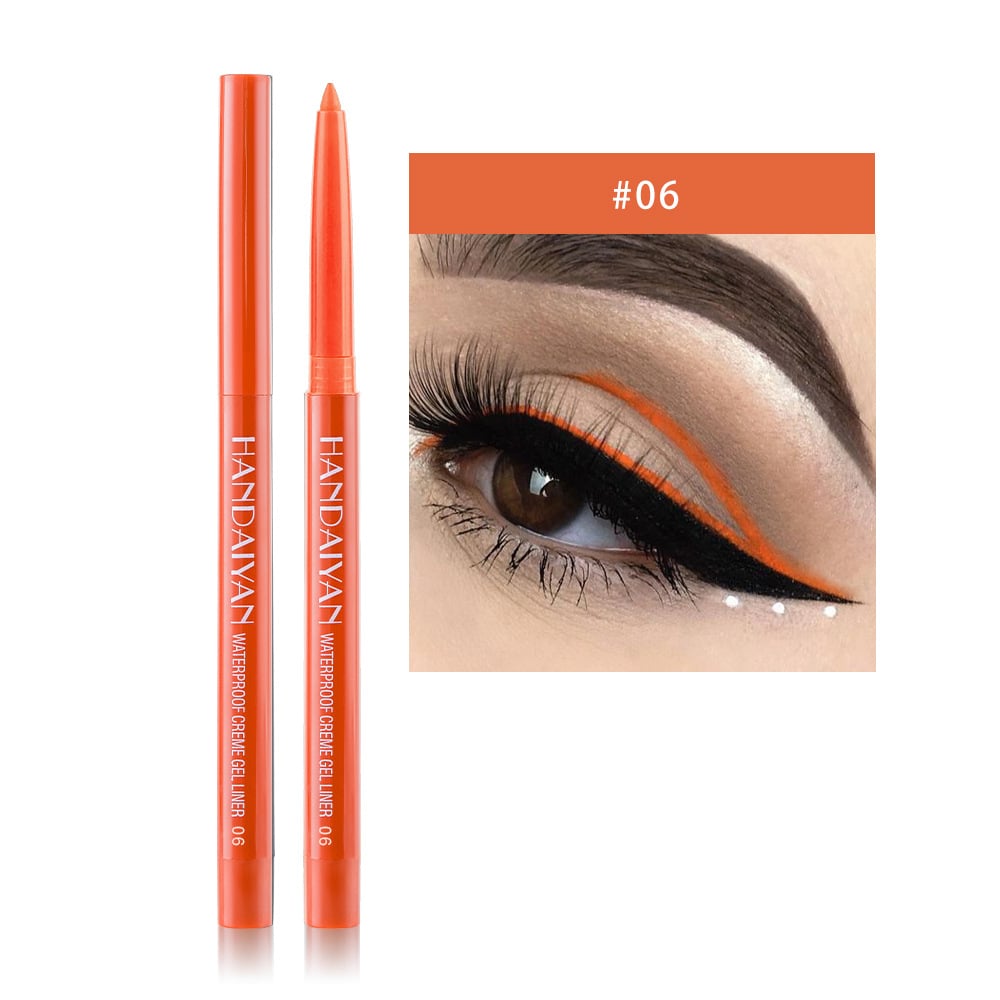 Colored Eyeliners Pencil Set