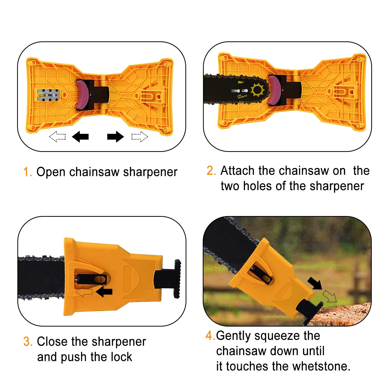 Last Day 49% Off - Chain Saw Sharpener