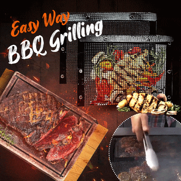 🔥 BIGGEST SALE - 49% OFF🔥🔥Reusable Non-Stick BBQ Mesh Grilling Bags