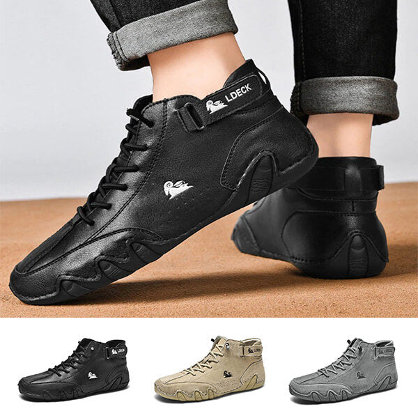 (❤️ Save 60% OFF)2024 Italian Handmade Suede Velcro High Boots🌈