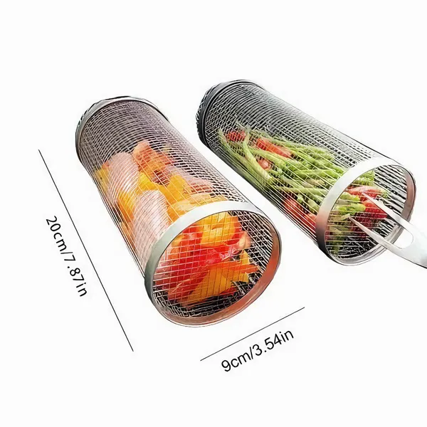 HOT SALE 49% OFF 🔥 Rolling Grilling Basket