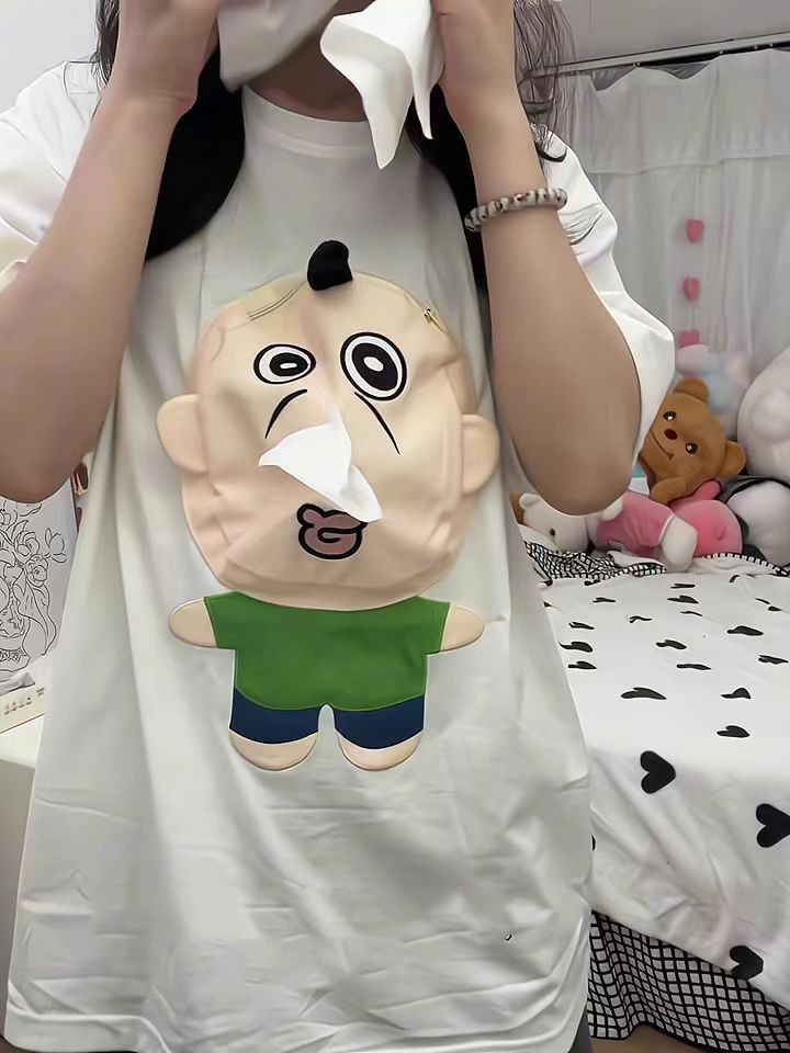 Hot item in May🔥T-shirts that can store tissues
