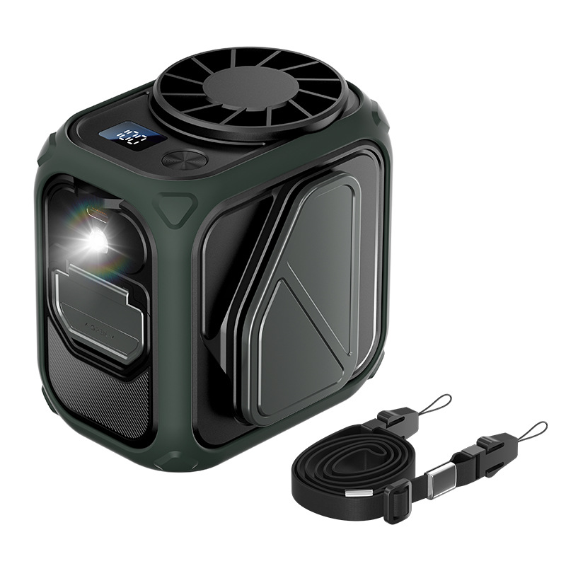 Hanging Waist Small Electric Fan Portable USB Charging Fan