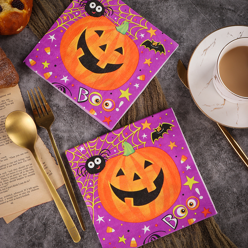 Napkin holder "Witch" Withes Tea Halloween Theme Party Table Setting Decor
