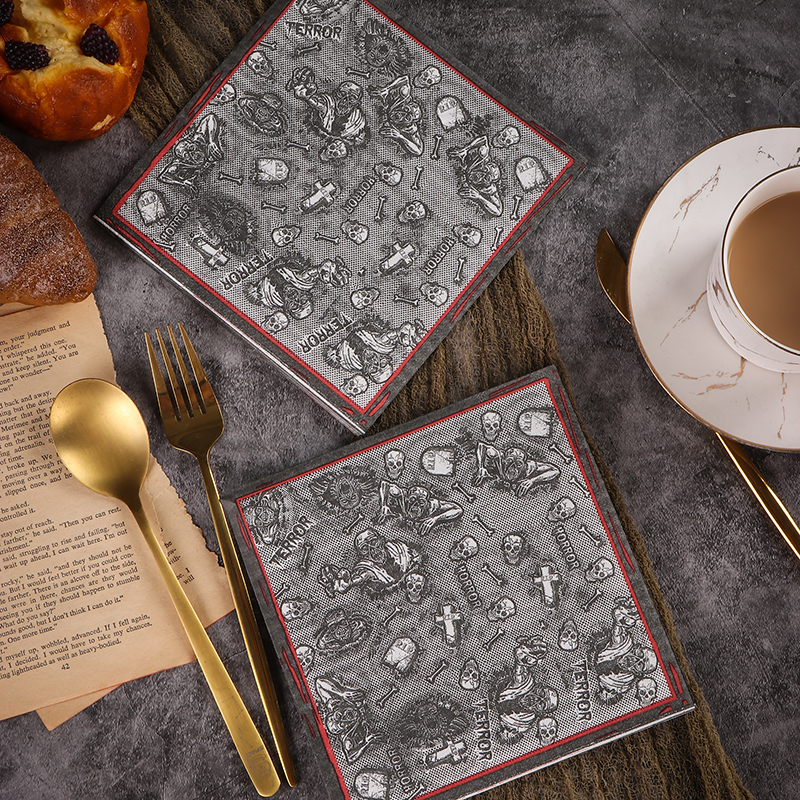 Napkin holder "Witch" Withes Tea Halloween Theme Party Table Setting Decor