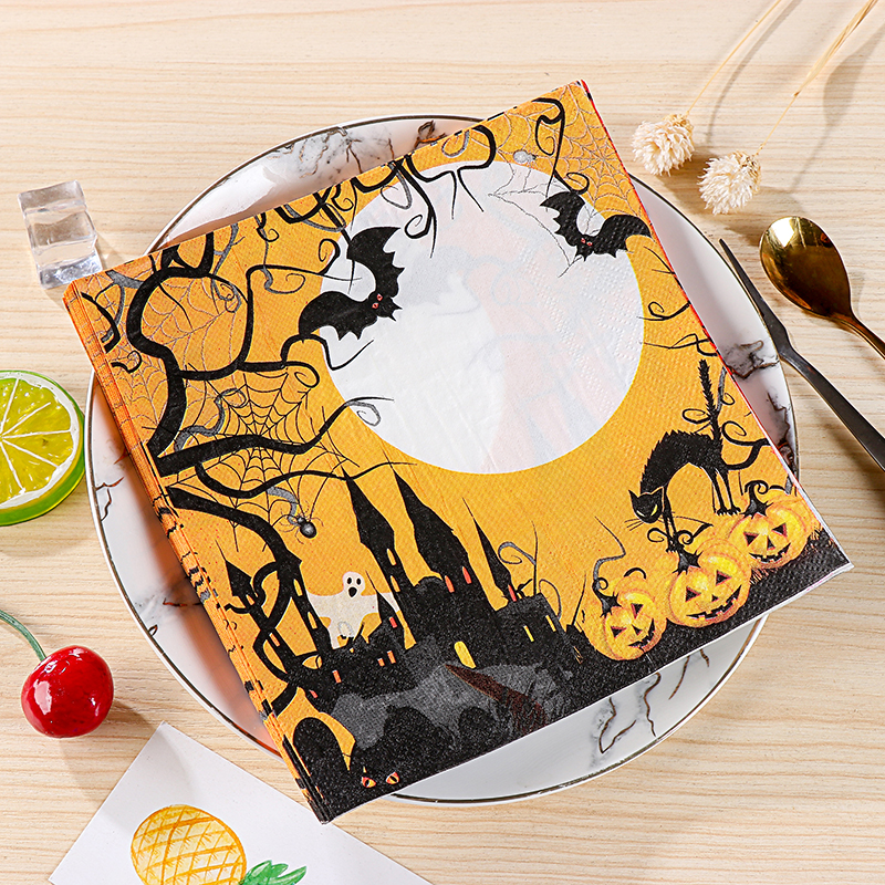 Napkin holder "Witch" Withes Tea Halloween Theme Party Table Setting Decor