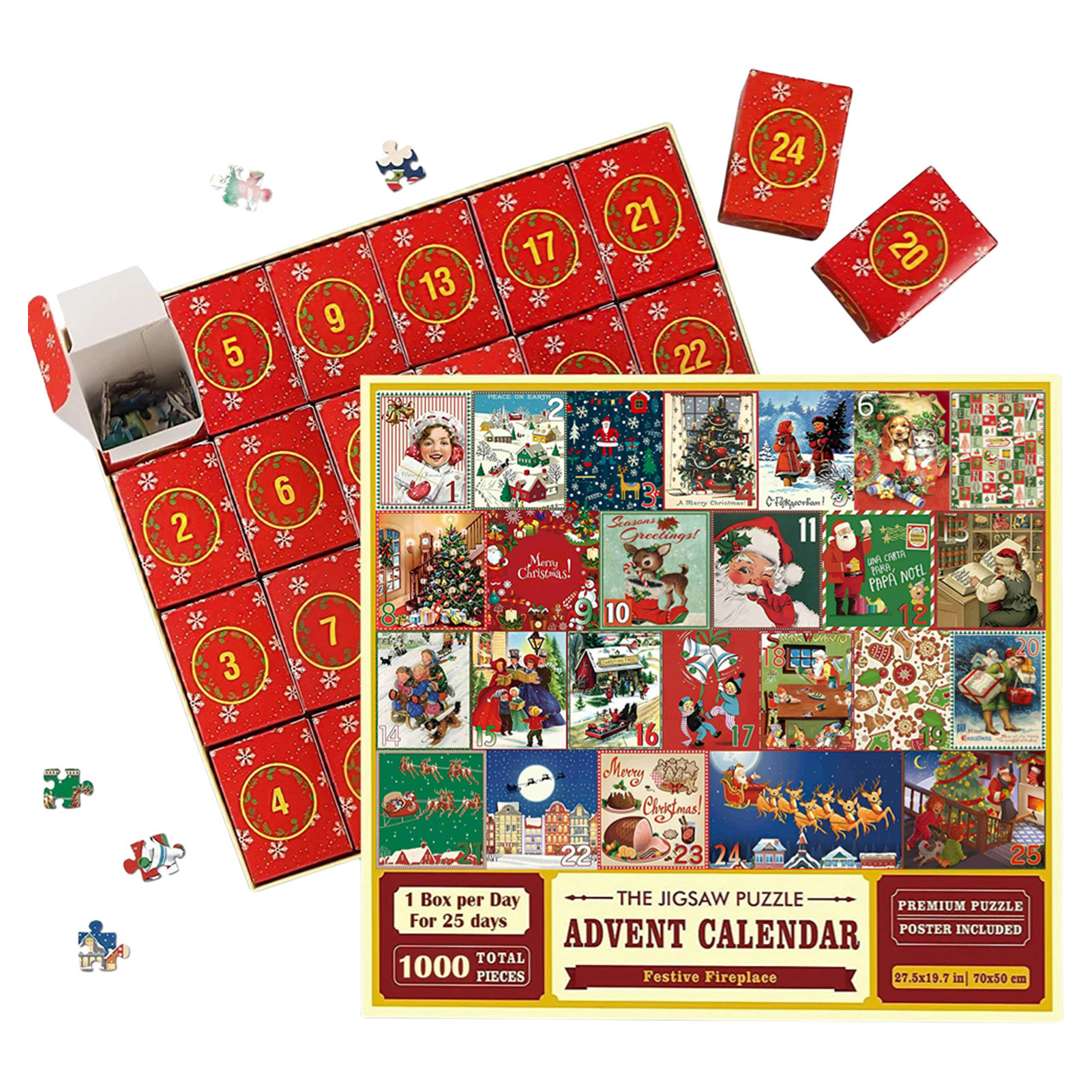 Advent Calendar Christmas Jigsaw Puzzles