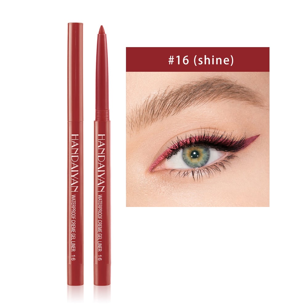 Colored Eyeliners Pencil Set