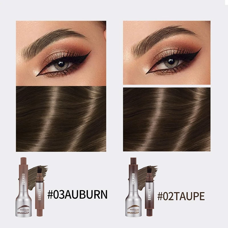 🎁Buy 1 Get 1 Free(2 PCS)🎁Brow-Fection Angled Brush & Dip Liquid Eyebrow Gel