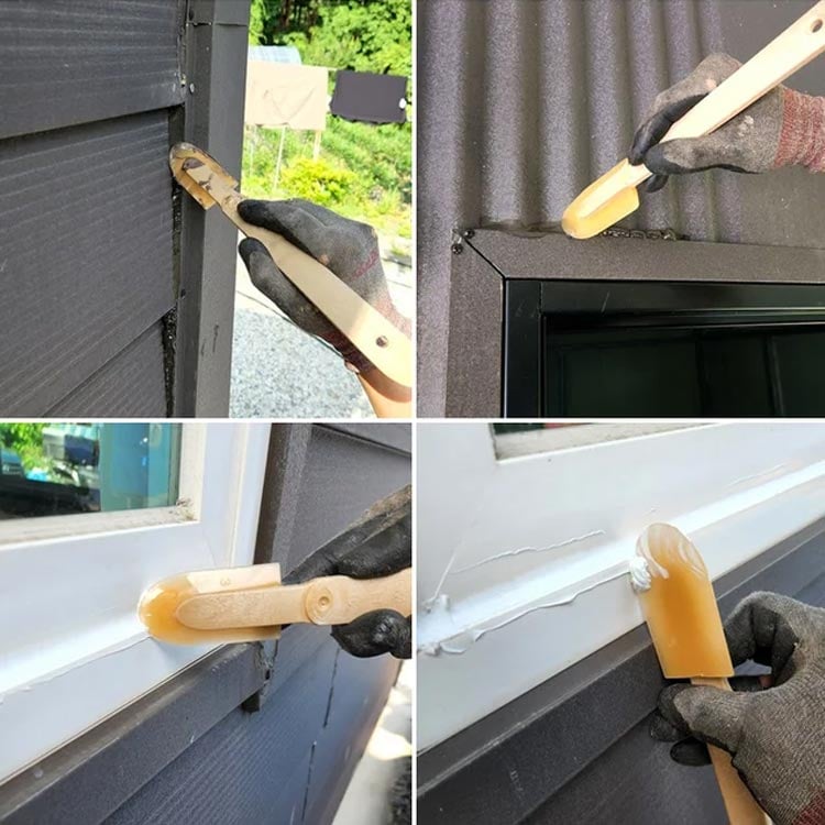 Extended Rubber Spatula Jointing Tools