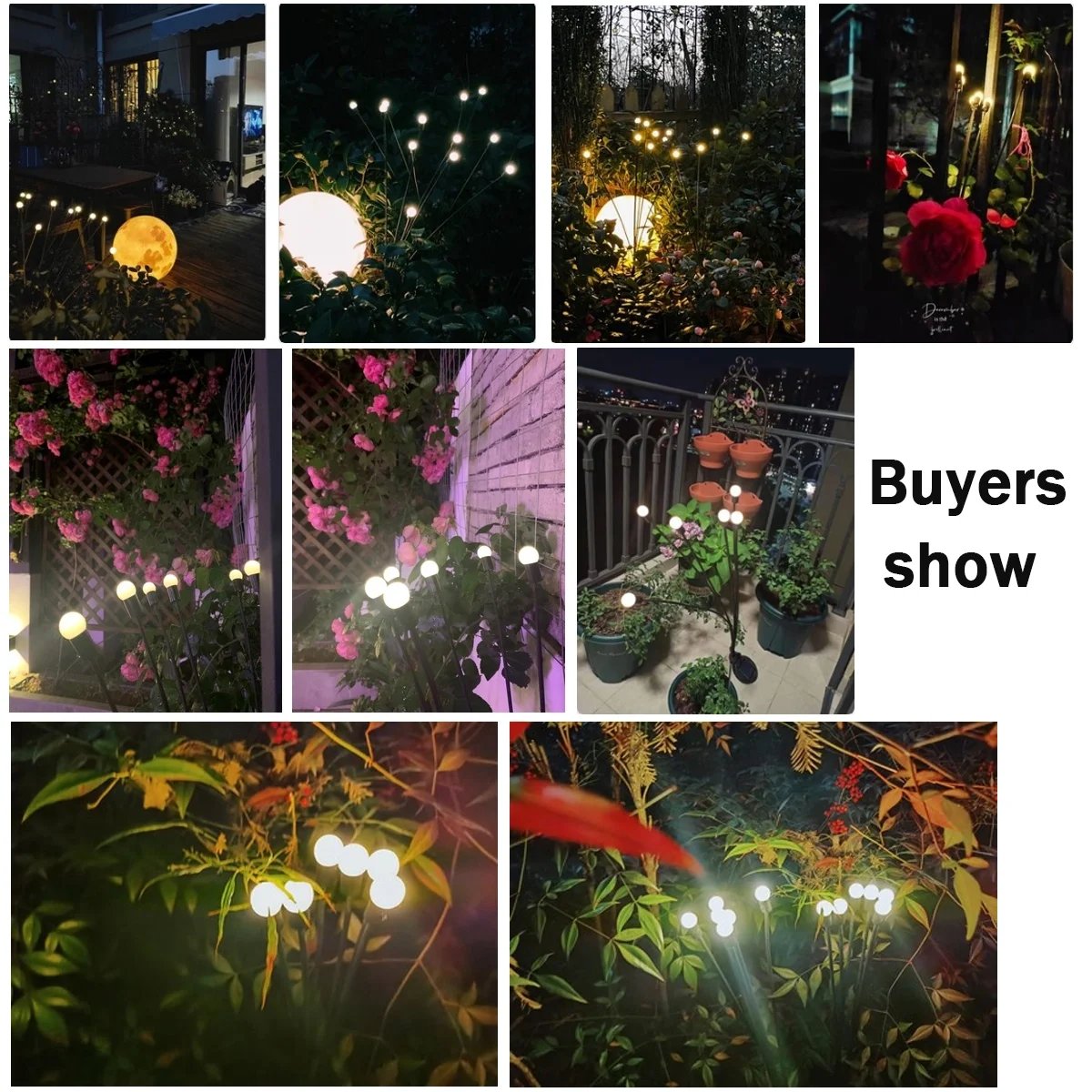 Last Day 49% OFF🔥IP65 Waterproof Solar Powered Firefly Light