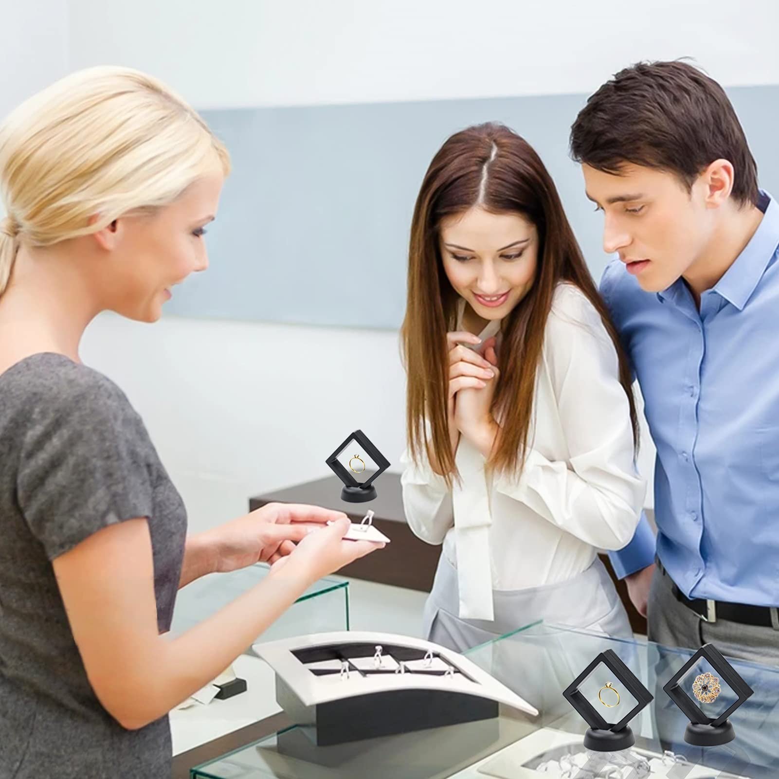 🔥 3D Floating Display Case💝