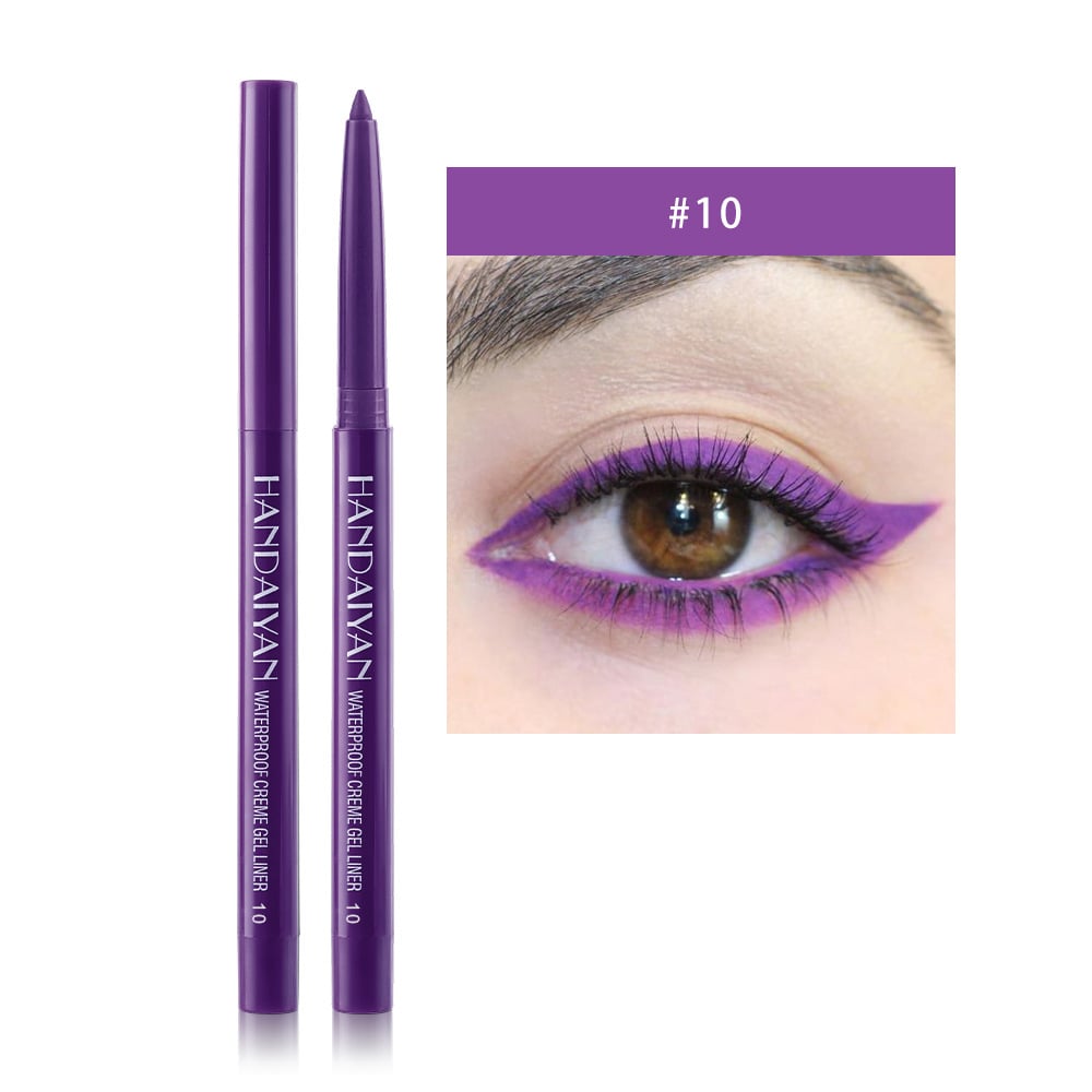 Colored Eyeliners Pencil Set